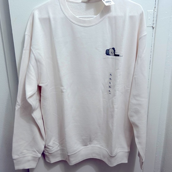 Laws White Sweatshirt Long Sleeve Shirt Size XL - Picture 2 of 9